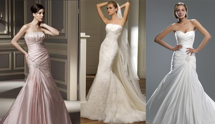 Tealength wedding dresses are fabulous for a more casual less traditional 